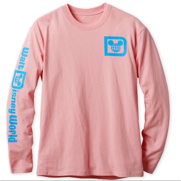💕Walt Disney World Logo Long Sleeve Tee SM - Picture 1 of 6